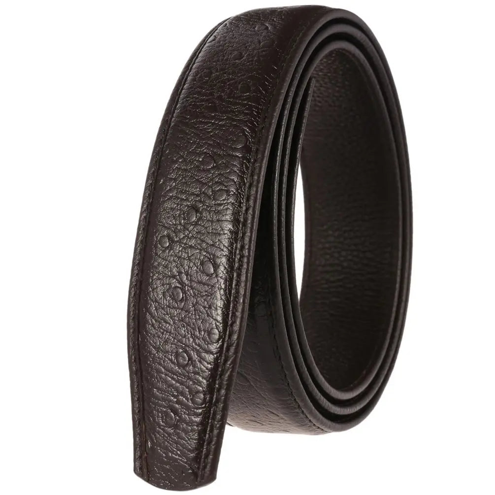 KTX-322579 Luxury Men's Crocodile Pattern Leather Belt