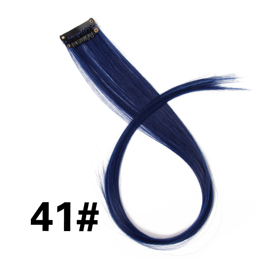 KTX-001683 18-Inch Wig Hair Extension in Vibrant Color with Natural Appearance