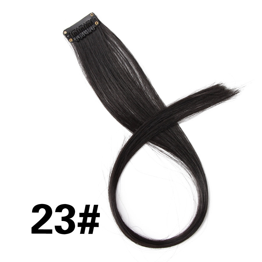 KTX-001683 18-Inch Wig Hair Extension in Vibrant Color with Natural Appearance