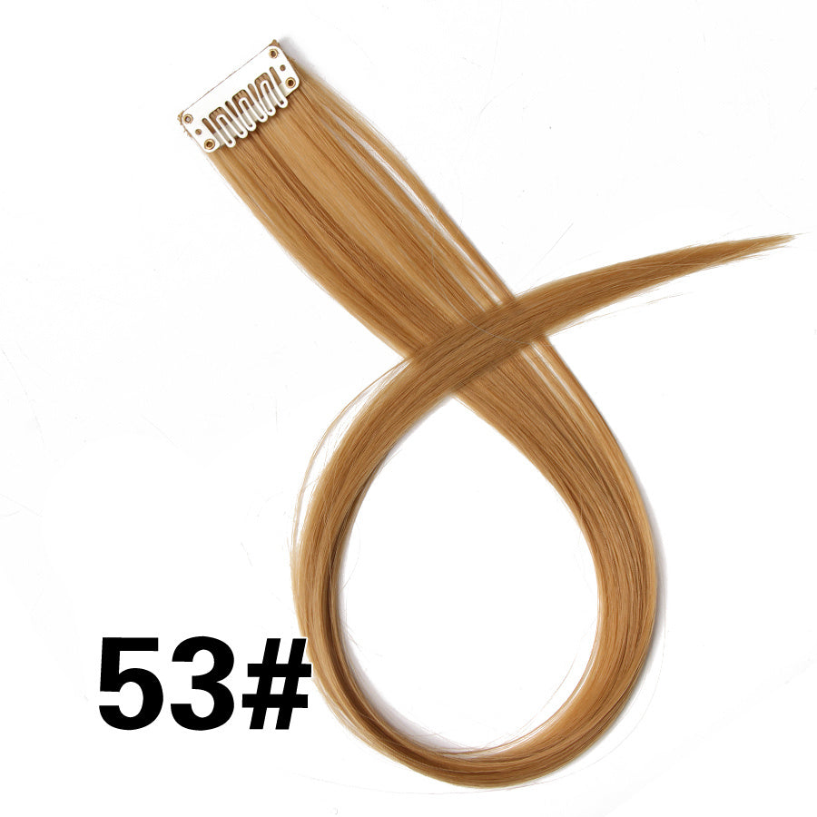 KTX-001683 18-Inch Wig Hair Extension in Vibrant Color with Natural Appearance