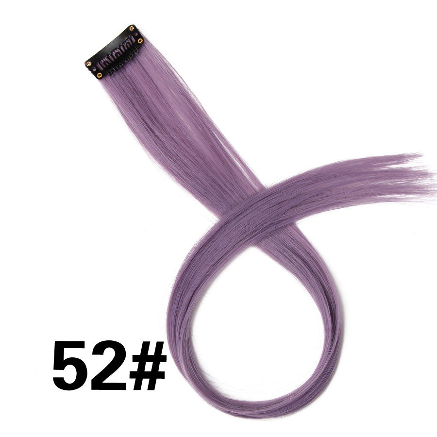 KTX-001683 18-Inch Wig Hair Extension in Vibrant Color with Natural Appearance