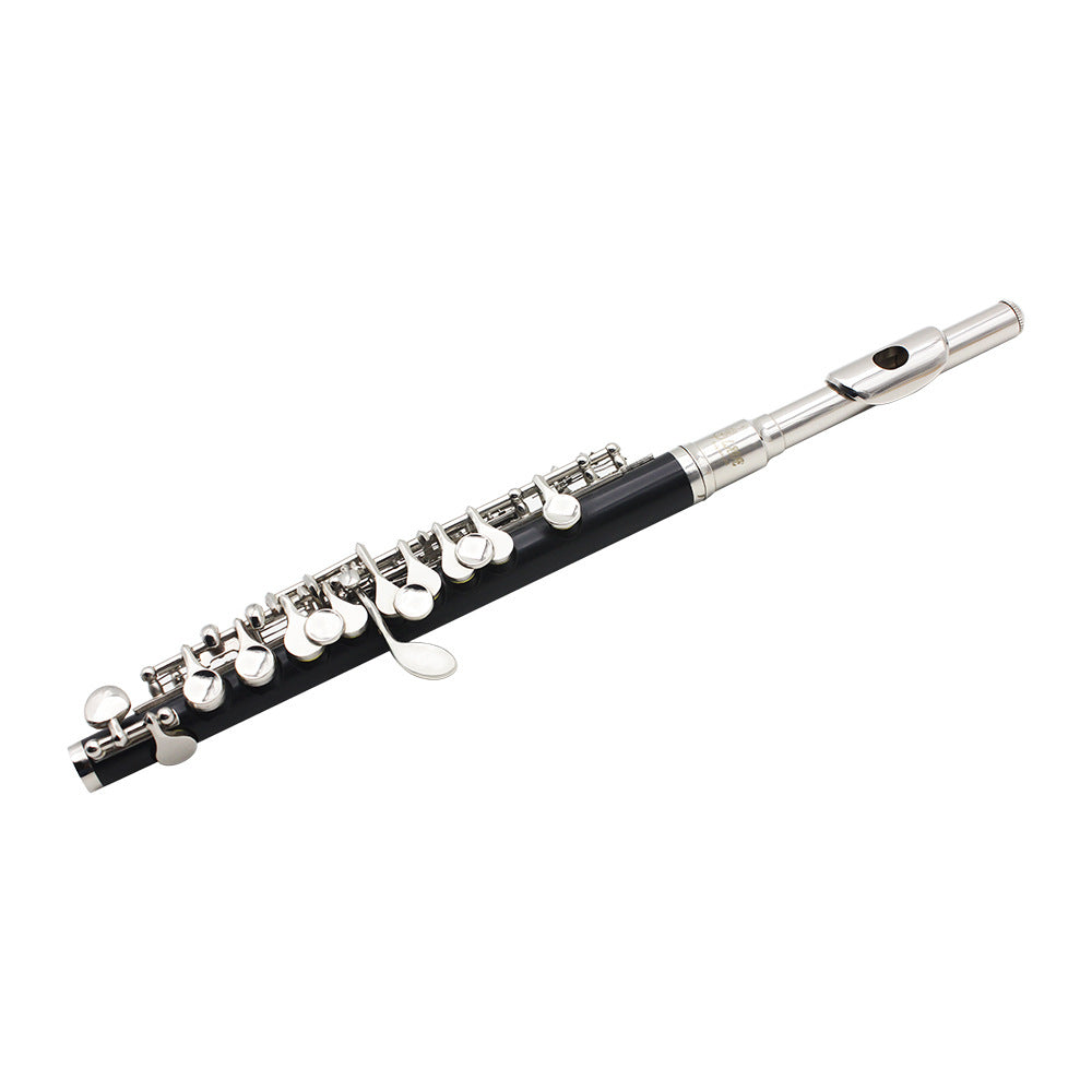 KTX-714195 C Key Piccolo with Bakelite Tube Body and Silver Plated Finish for Beginners and Professionals