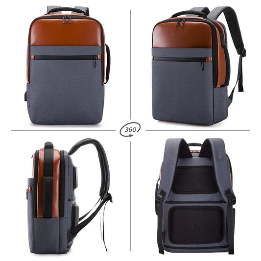 KTX-920979 Stylish Business Travel Laptop Backpack for Men with Organised Compartments