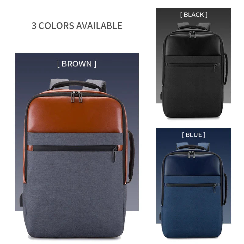 KTX-920979 Stylish Business Travel Laptop Backpack for Men with Organised Compartments