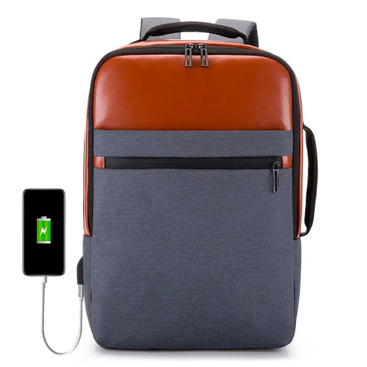KTX-920979 Stylish Business Travel Laptop Backpack for Men with Organised Compartments