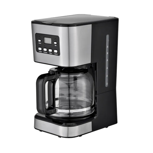 KTX-081875 12-Cup Permanent Filter Drip Coffee Maker for Household Use