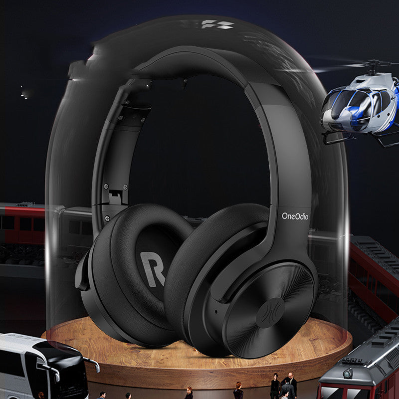 KTX-588947 Oneodio Wireless Bluetooth Headset with Active Noise Cancellation and Subwoofer, Dual Purpose Wired and Bluetooth Connectivity