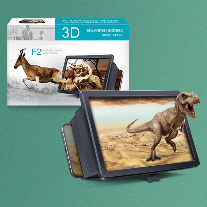 KTX-981523 Portable Large Screen HD Blu-ray Projector Box in Black - Compact Design with PVC & ABS Material