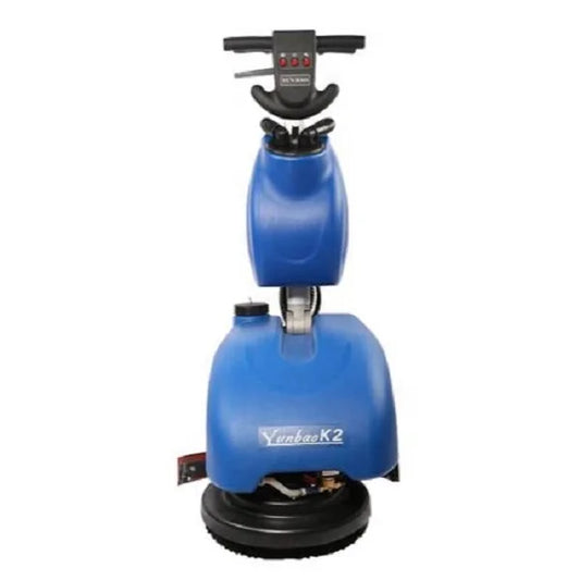 KTX-946195 A202 13-Inch Gray Commercial Vacuum Scrubber Dryer with Powerful Suction for Efficient Floor Cleaning