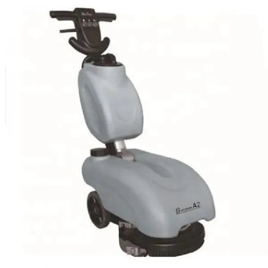 KTX-946195 A202 13-Inch Gray Commercial Vacuum Scrubber Dryer with Powerful Suction for Efficient Floor Cleaning