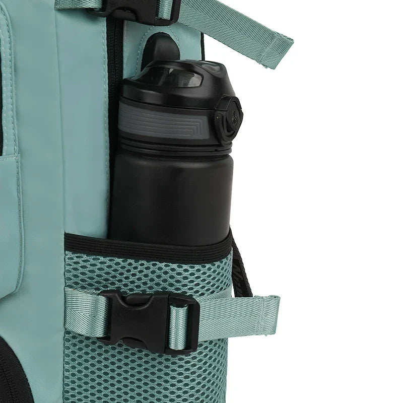 KTX-476883 Waterproof 17 Inch Laptop Backpack with Shoe Compartment and USB Charging Port