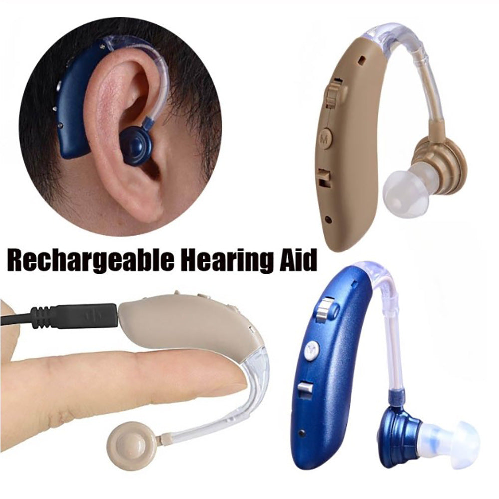 KTX-322707 Rechargeable Hearing Aid Sound Amplifier with Comfortable Fit