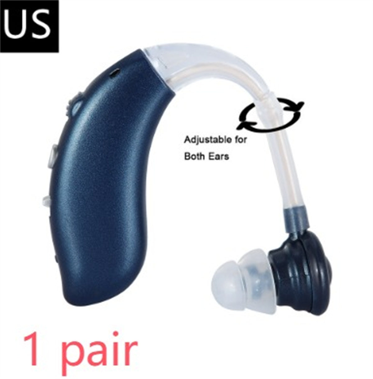 KTX-322707 Rechargeable Hearing Aid Sound Amplifier with Comfortable Fit