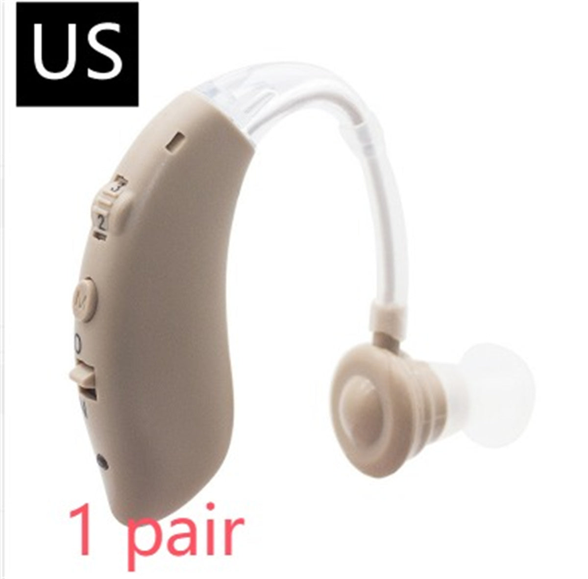 KTX-322707 Rechargeable Hearing Aid Sound Amplifier with Comfortable Fit