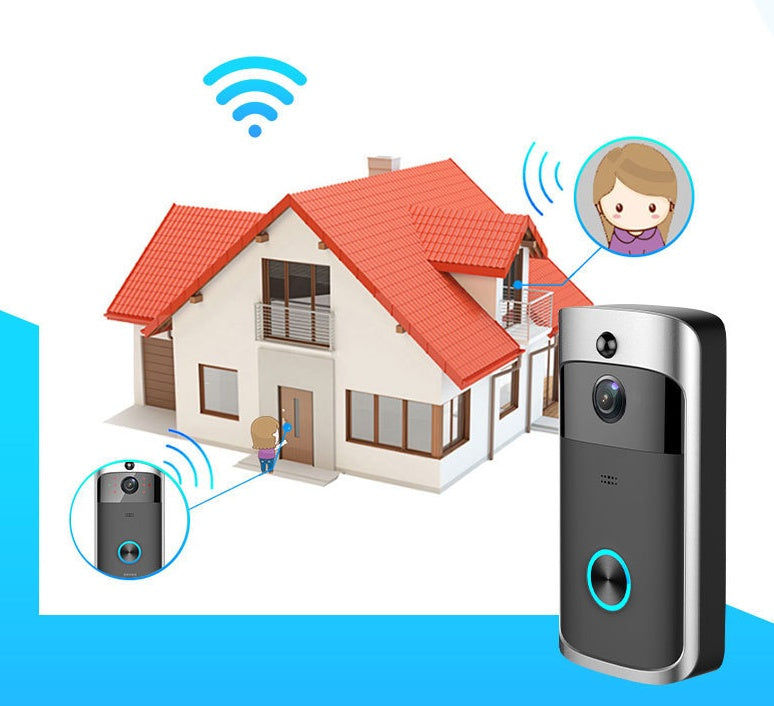 KTX-044755 Wireless Video Doorbell Camera with Night Vision and Two-Way Audio