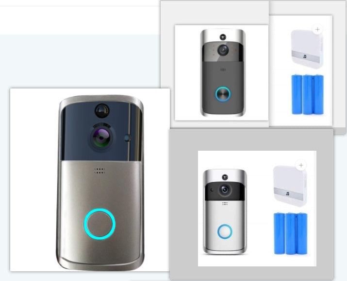 KTX-044755 Wireless Video Doorbell Camera with Night Vision and Two-Way Audio