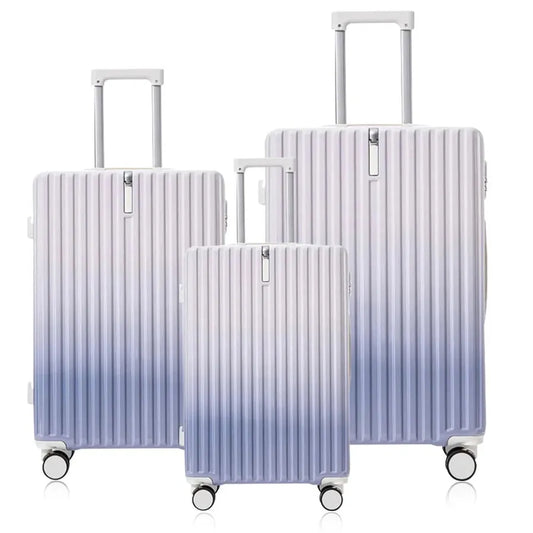 KTX-438675 Three-Piece Multifunctional Luggage Set for Kids - Durable ABS Trolley Travel Bags