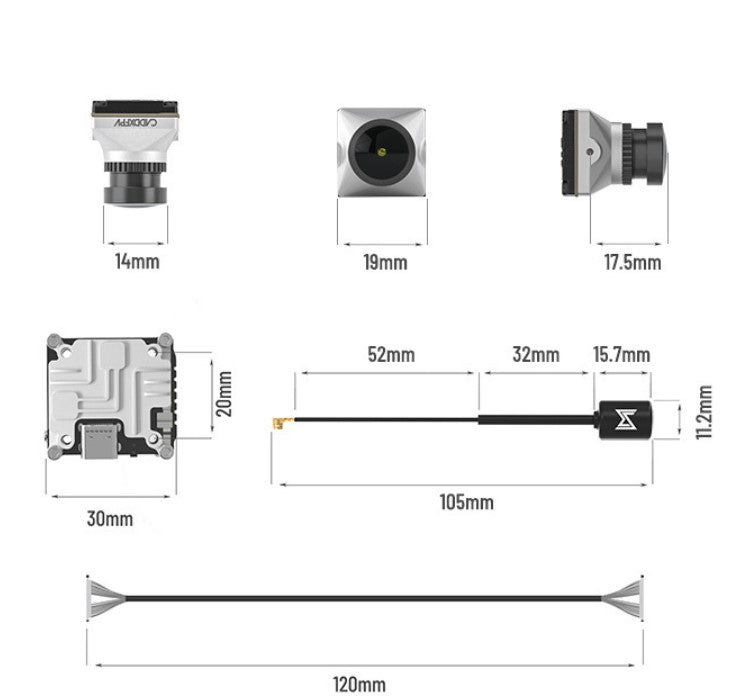 KTX-099923 Caddx ADAPTS DJI FPV Digital Transmission System for Enhanced Aerial Imaging