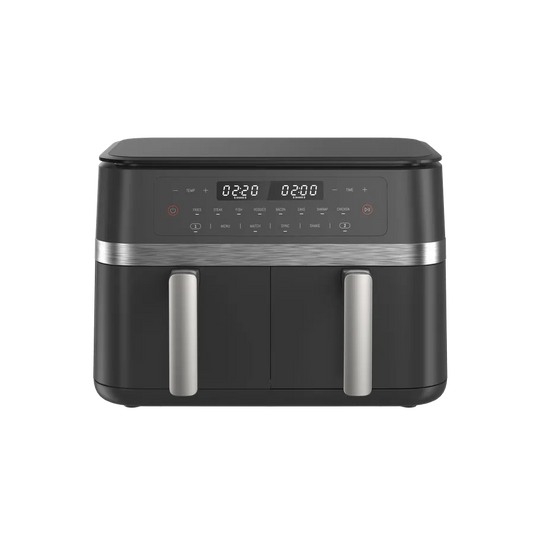 KTX-942739 11L Dual Basket Digital Air Fryer - Oil-Free Cooking in a Smart Kitchen Appliance