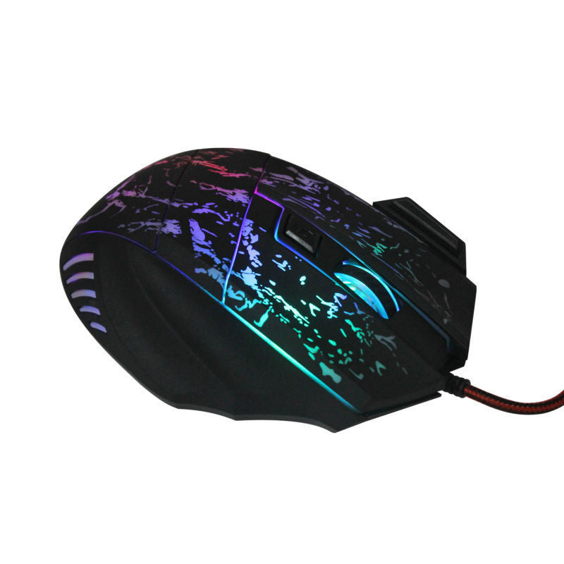 KTX-486227 Wired Gaming Mouse with USB Connection for Enhanced Online Gaming Experience