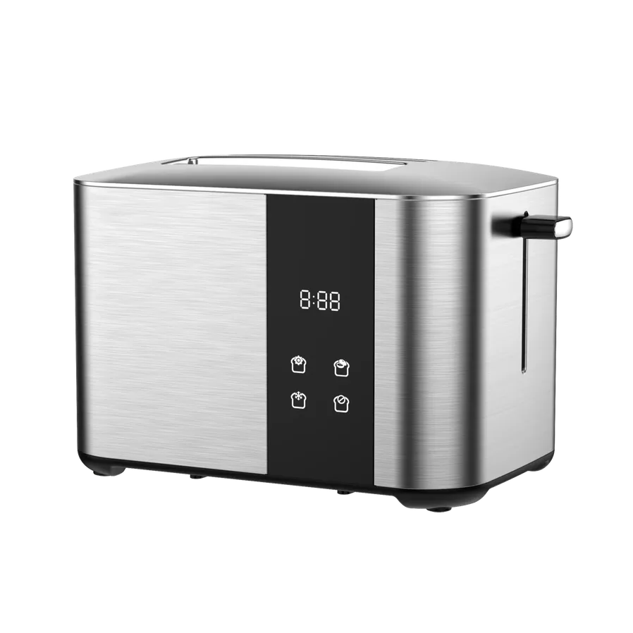 KTX-697875 Digital Touch Screen 2-Slice Toaster with Adjustable Settings
