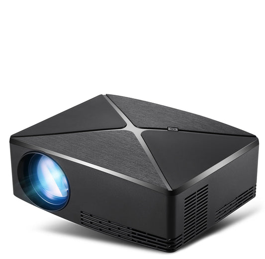 KTX-555539 720p Home Desktop Projector with 2000 Lumens Brightness, Glass Lens and Dual Version Options