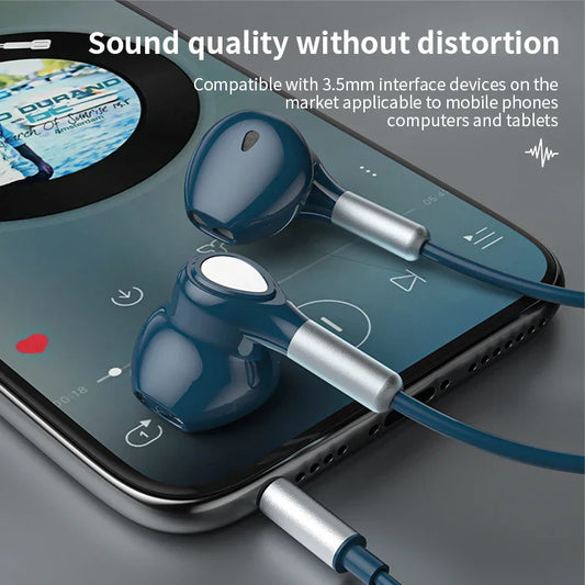 KTX-262995 Wired In-Ear Earphones with Magnetic Design, 1.2M Cable, 3.5mm Connector for Mobile Devices