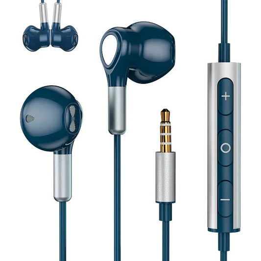 KTX-262995 Wired In-Ear Earphones with Magnetic Design, 1.2M Cable, 3.5mm Connector for Mobile Devices