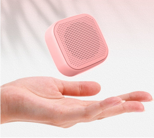 KTX-725779 Portable Mini Bluetooth Speaker - Wireless Outdoor Audio with Built-in Battery and USB Charging - Compatible with MP3, WMA, WAV, FLC, APE Formats - Compact and Lightweight Design in White, Pink, Black, Green