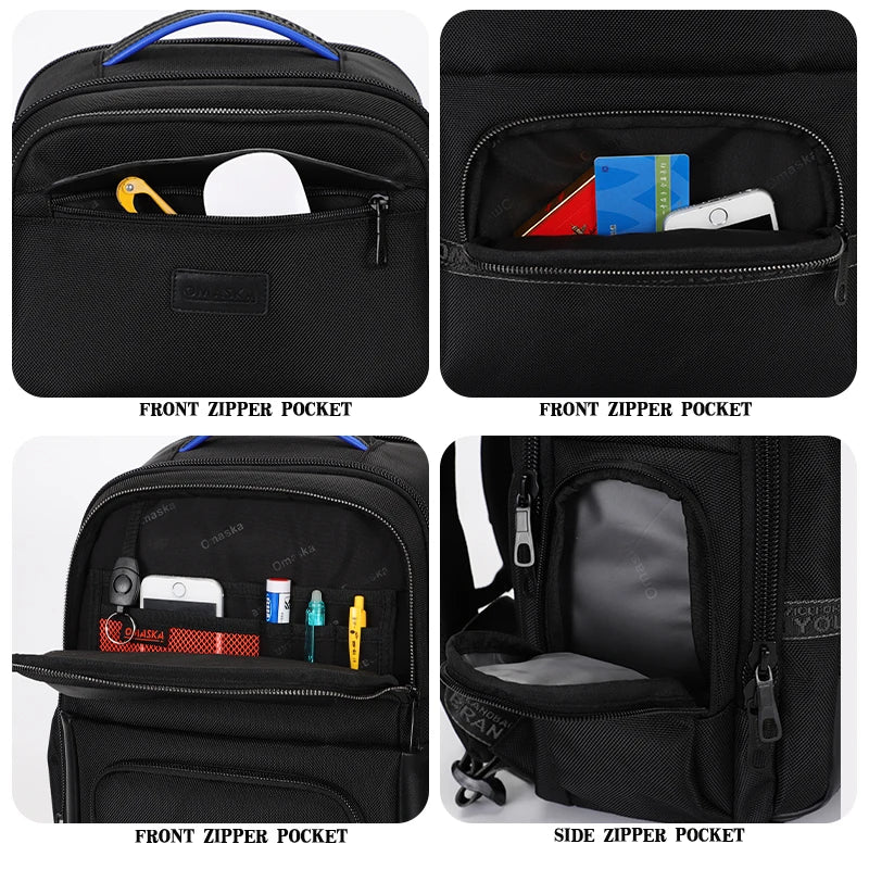 KTX-639571 Waterproof 17.5 Inch Unisex College Laptop Backpack for School and Travel