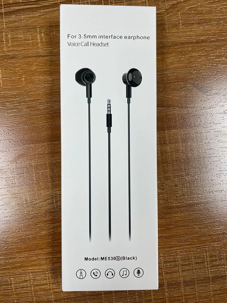 KTX-075539 Magnetic Wired Earbuds with Microphone and Volume Control for iPhone and iPad - White Sports Earphones