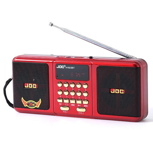 KTX-265875 Multi-Function Portable Radio with Bluetooth Speaker for Seniors - Available in Multiple Colors and 8G Song Cards