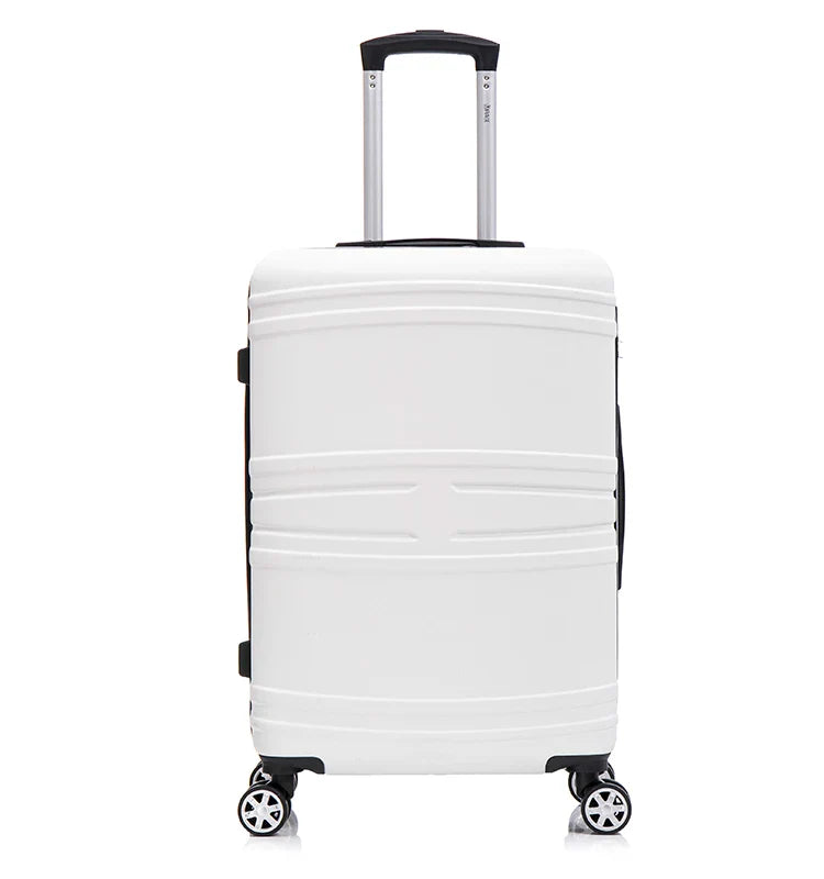 KTX-013843 Fashionable 3-Piece Travel Trolley Suitcase Set with Double Wheels – 20"/24"/28" Sizes