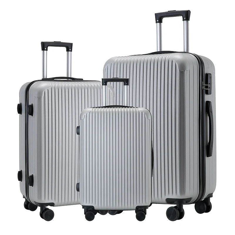 KTX-800275 Custom ABS Trolley Carry-on Luggage Set – 20, 24, 28 Inch Travel Options