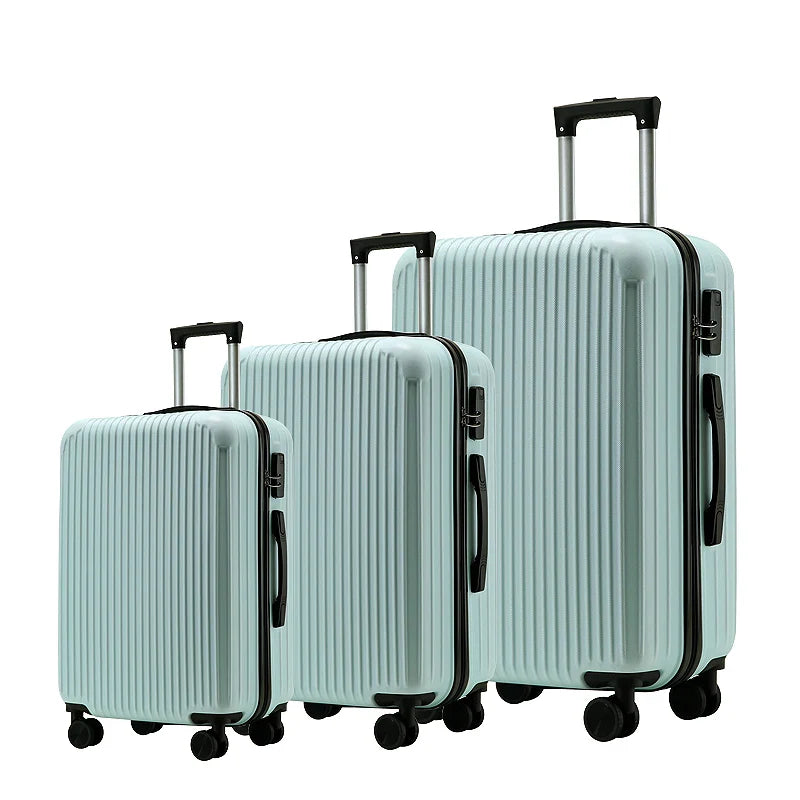 KTX-800275 Custom ABS Trolley Carry-on Luggage Set – 20, 24, 28 Inch Travel Options