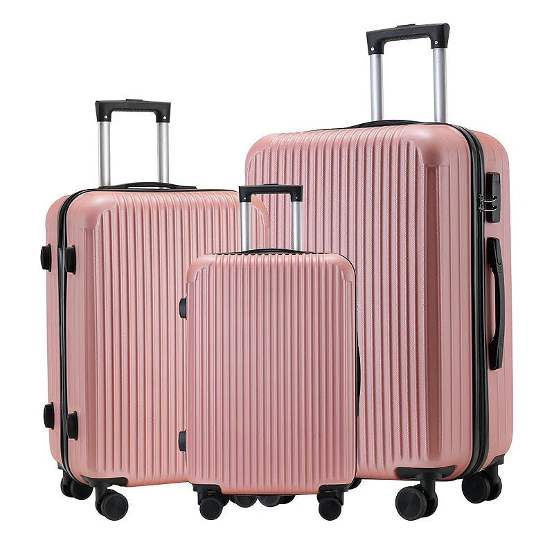 KTX-800275 Custom ABS Trolley Carry-on Luggage Set – 20, 24, 28 Inch Travel Options