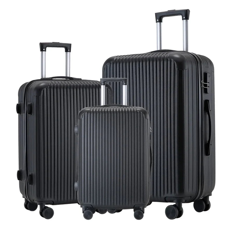 KTX-800275 Custom ABS Trolley Carry-on Luggage Set – 20, 24, 28 Inch Travel Options