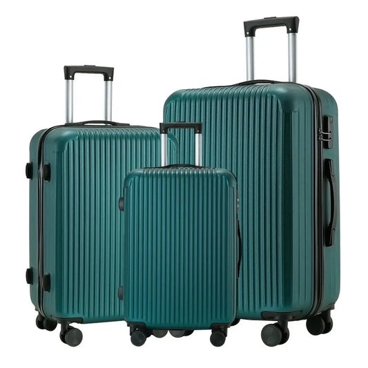 KTX-800275 Custom ABS Trolley Carry-on Luggage Set – 20, 24, 28 Inch Travel Options