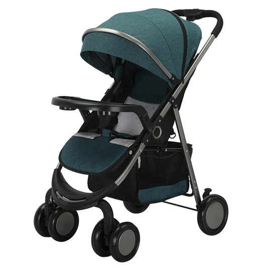 KTX-714131 Luxury Compact Lightweight Baby Pushchair with Integrated Dinner Plate for Travel