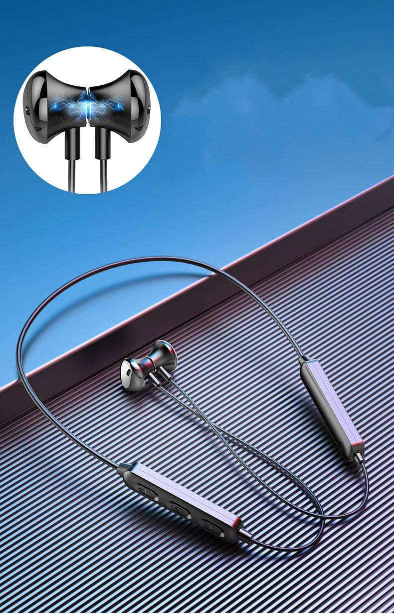 KTX-443923 Bluetooth Neckband Headset for Sports and Running with Long Battery Life and Comfortable Fit
