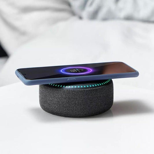 KTX-432019 Wireless Charger and Bluetooth Speaker with White Noise Functionality, 20W Max Output