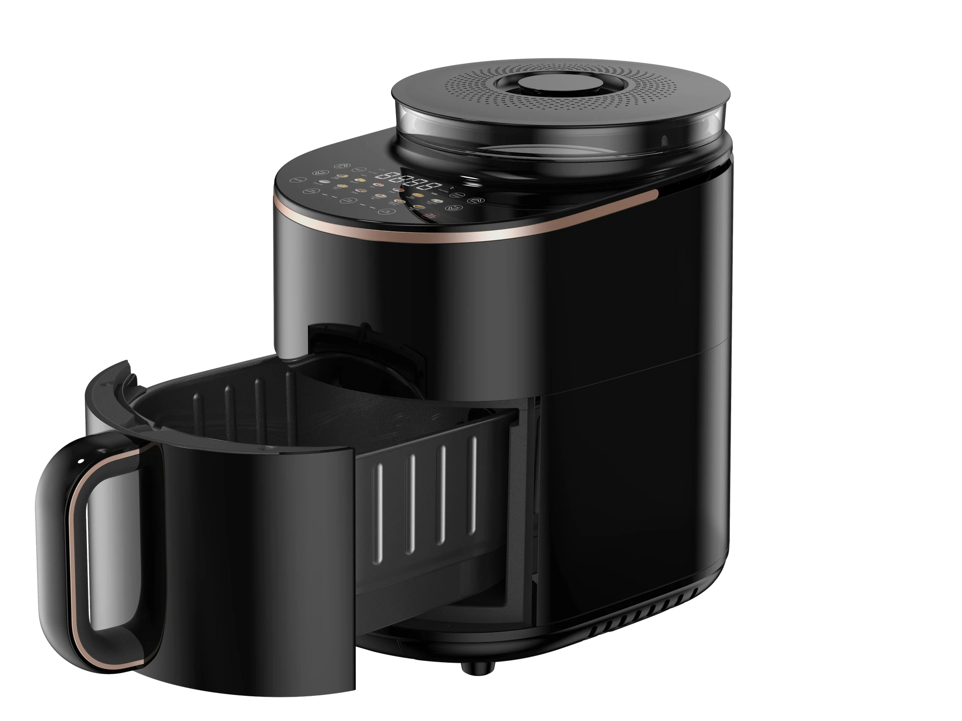 KTX-320147 Large Capacity 4.5L Steam Air Fryer - Multifunctional Cooking Pot for Home & Commercial Use