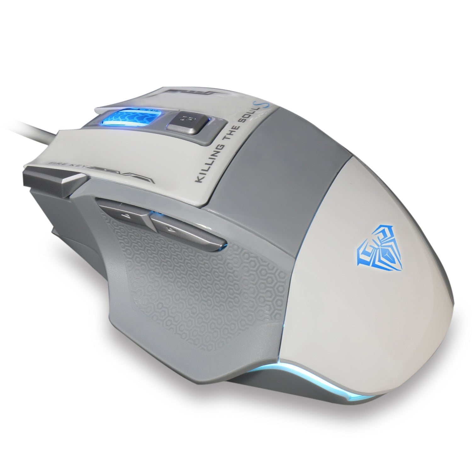 KTX-896211 Backlit Keyboard and Mouse Set with Multimedia Shortcuts and Adjustable DPI Modes