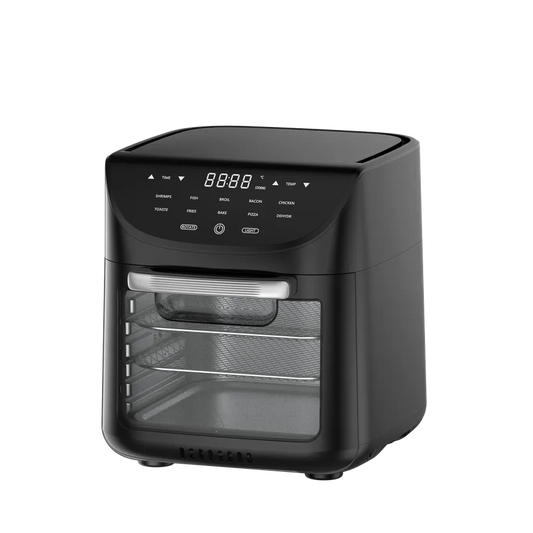 KTX-598099 Oil-Free 9L Air Fryer Oven with One-Touch Digital Controls and Presets for Cooking Chicken and French Fries