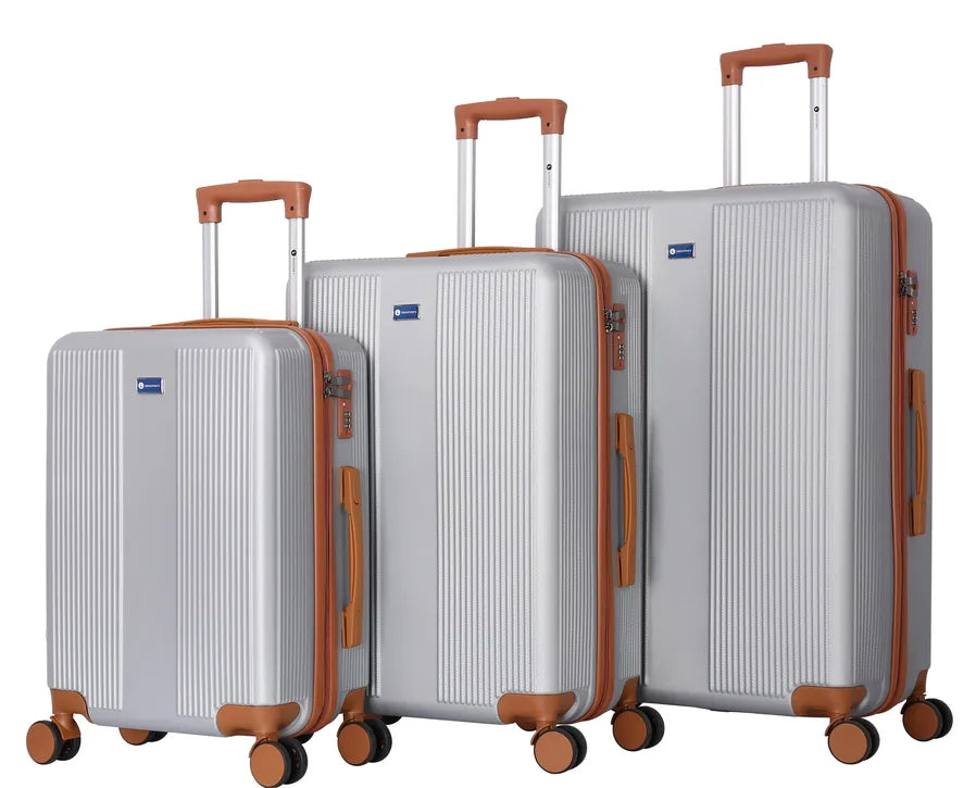 KTX-749395 Colour-Matched ABS Trolley Case Luggage Set for Men and Women