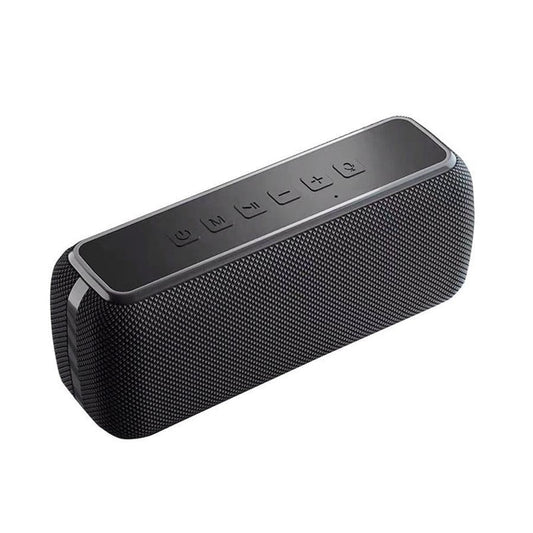 KTX-986771 60W Fabric Bluetooth Speaker with DSP, Type-C Charging, IPX5 Waterproof, and 6600mAh Battery