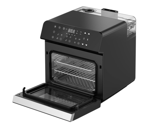 KTX-351763 Large Capacity 9.6L Steam Air Fryer with Visible Cooking Window for Home and Commercial Use