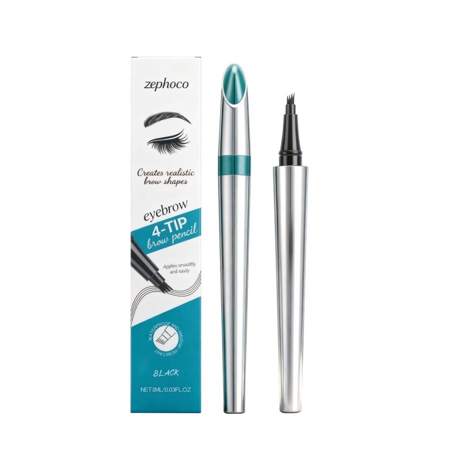 KTX-106067 Four-Pronged Plastic Eyebrow Pencil for Precise Definition and Styling