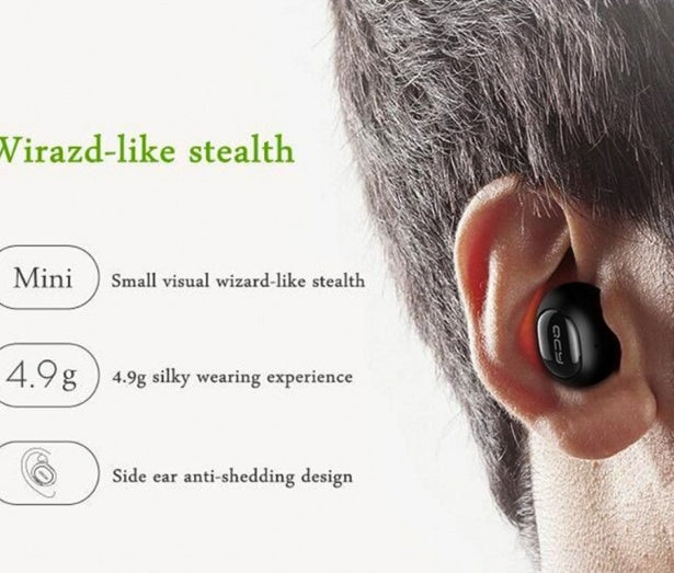 KTX-228051 Mini Wireless Bluetooth Headset with Ergonomic Comfort and Clear Sound Quality