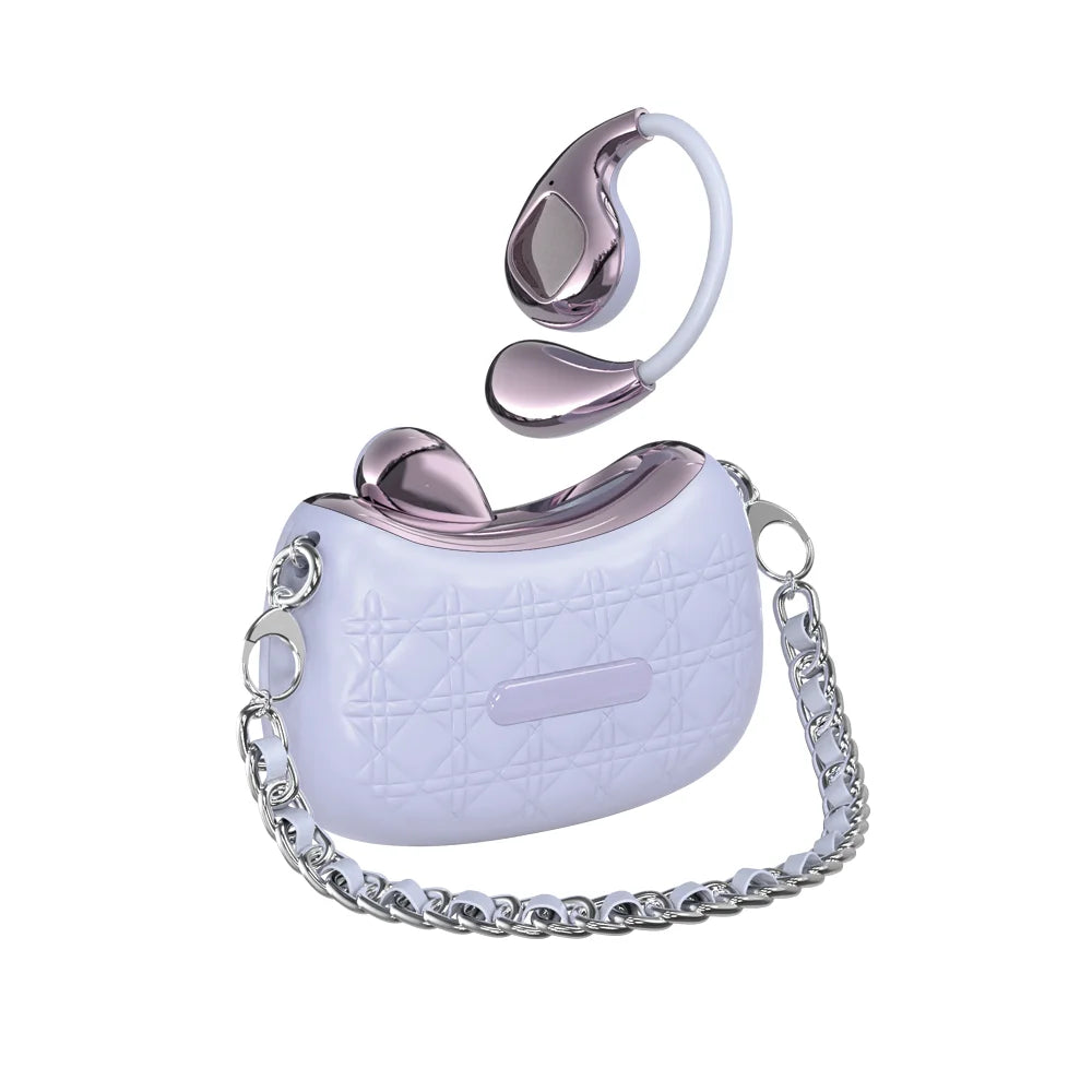 KTX-805651 YX46 Wireless Earbuds with LED Battery Indicator and Stylish Beauty Bag Case